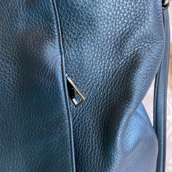 Coach Blue Leather handbag - Picture 4 of 7